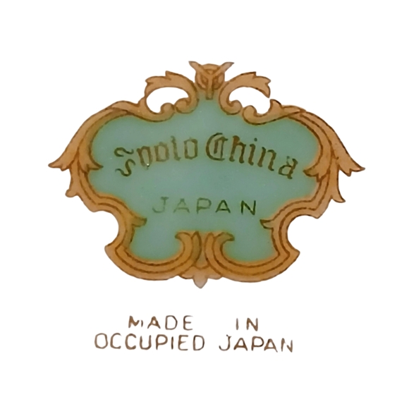 Two FOOTO Occupied Japan Salad, Bread & Butter, Dessert Plates 7-1/4" EUC - Picture 6 of 14